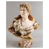 Antique "Depose Turn Wien" porcelain bust