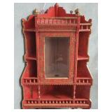 Vintage Asian-style hand painted wall corner