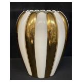 Vintage Capodimonte white & gold porcelain