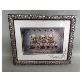 Signed Dennis Matthewson "No Evil" print