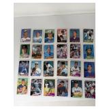 24x 1989 Topps, (Randy Johnson++