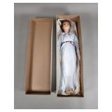 "Alexandra" vintage wax doll in its original box