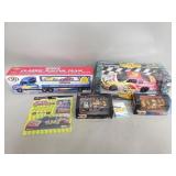 Group of NASCAR die-cast model cars, Jeff Gordon