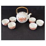 Vintage Japanese ceramic tea set