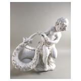 Vintage porcelain figural center piece