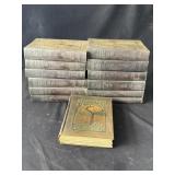 Lot of 13 antique "Little Journeys" books