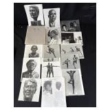 Lot of Artis Lane sculpture photos