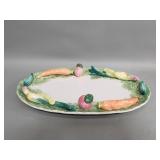 Fitz and Floyd French market serving plater