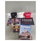 Box of Donald Trump merchandise