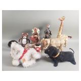 Group of vintage wind up toys