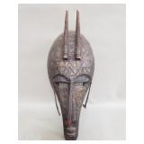 Handcrafted Maria tribe ceremonial mask from