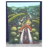Helga Schweininger signed oil painting