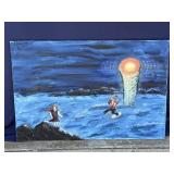 Helga Schweininger signed oil painting