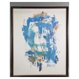 A. Blaine Riley signed oil on canvas painting