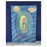 Helga Schweininger signed oil painting
