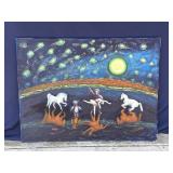 Helga Schweininger signed oil painting
