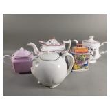 Group of vintage teapots