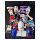 Lot of sport items