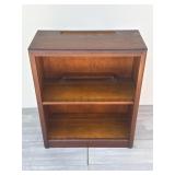 Mid-century Modern wood bookcase