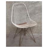 Herman Miller Eames-style metal wire chair