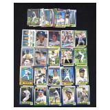 Lot of 39 Dodgers baseball cards