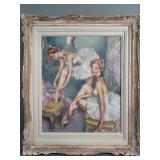 Signed Eugene Leliepvre oil on canvas painting