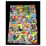 Lot of 17 vintage G.I. Joe comic books