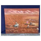 Helga Schweininger signed oil painting