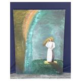 Helga Schweininger signed oil painting