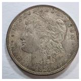 1921 Morgan Silver Dollar Coin.