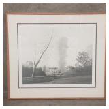 Signed Kipniss "Suspension" lithograph, #27/120