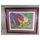 Signed 365/450 Scott E. Sutton lithograph under