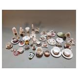 Group of vintage mini porcelain knick-knacks