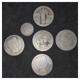 1861 Seated Liberty Silver Half Dime, 1855 Seated