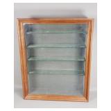 Vintage shadow box display case