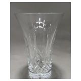 Vintage Waterford crystal lismore flared vase