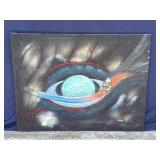 Helga Schweininger signed oil painting