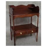 Sheraton-style mahogany wash stand