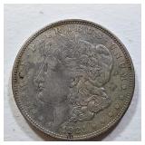 1921 Morgan Silver Dollar Coin.
