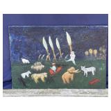 Helga Schweininger signed oil painting