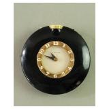 Art Deco Westclox Bakelite wind-up handbag clock