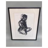 Signed Arthur C. Danto "Posture of C