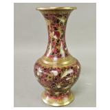 Vintage Chinese cloisonne vase