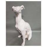 Large ceramic Greyhound statue