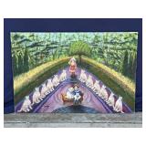 Helga Schweininger signed oil painting