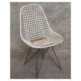 Herman Miller Eames-style metal wire chair