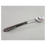 Sterling silver handle sugar shell spoon