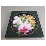 Floral collector plate "Flowers of Count Lennart