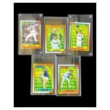 Lot of 5 Nolan Ryan baseball cards