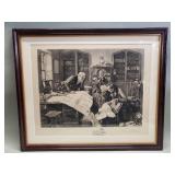 Signed etching Walter Dendly Sadler and James